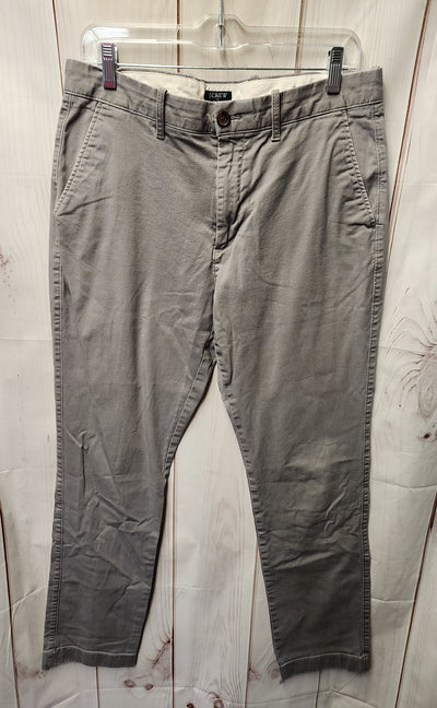 J Crew Men's Size 32x32 Gray Pants Athletic Slim