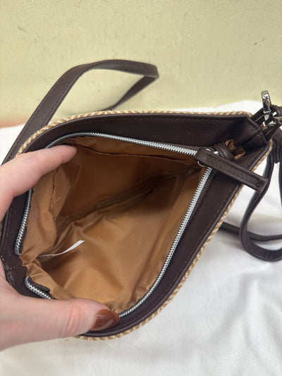 British Bag Co. Tan Crossbody Purse Bag
