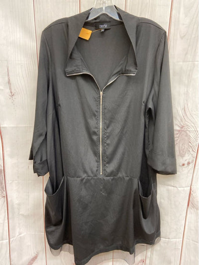 Comfy Women's Size XL Black Dress
