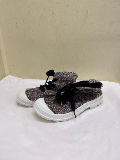 Women's Size 8-1/2 Floral Sneakers Shoes