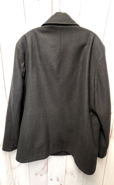 Reaction Kenneth Cole Men's Size XXL Black Wool Blend Jacket