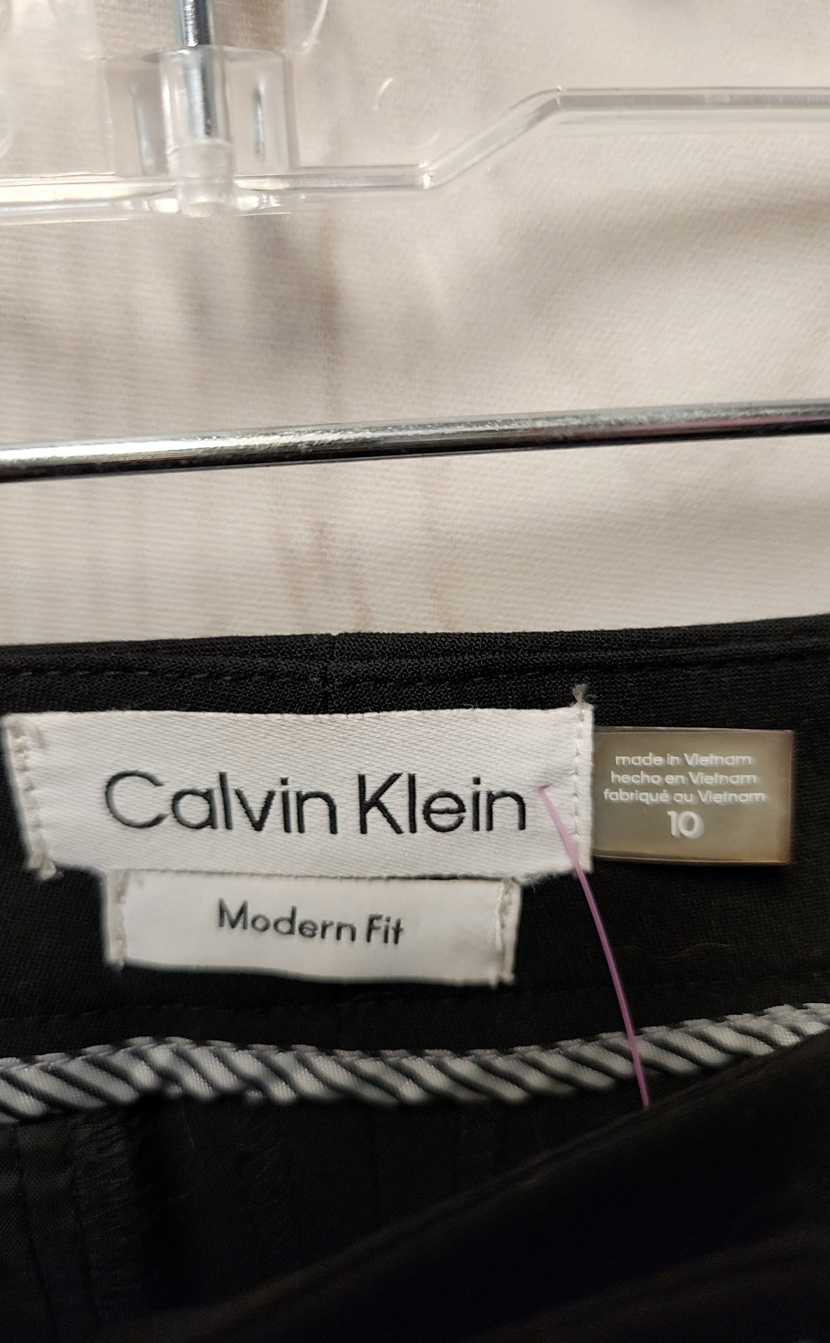 Calvin Klein Women's Size 10 Black Pants