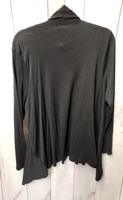 Talbots Women's Size 2X Black Cardigan