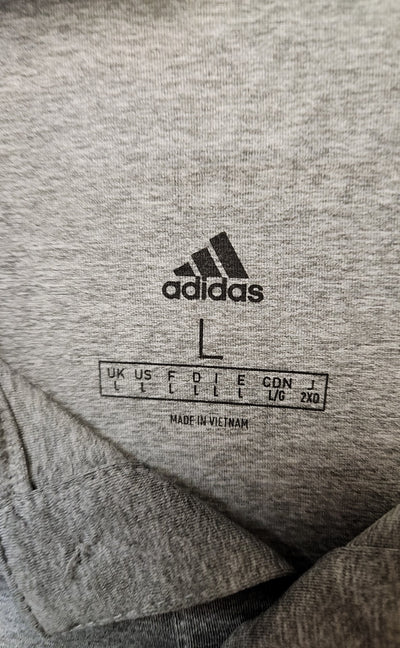 Adidas Men's Size L Gray Shirt