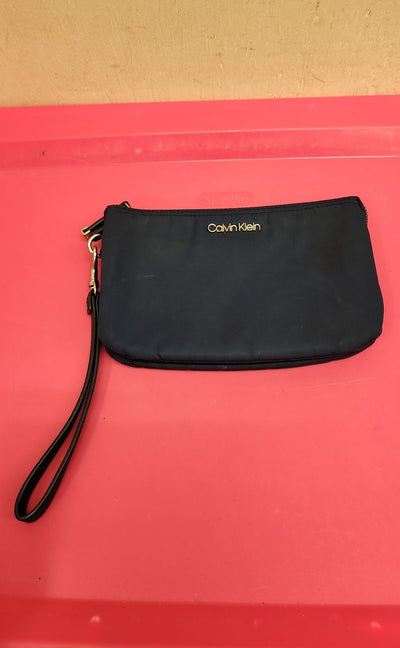 Calvin Klein Navy Wristlet