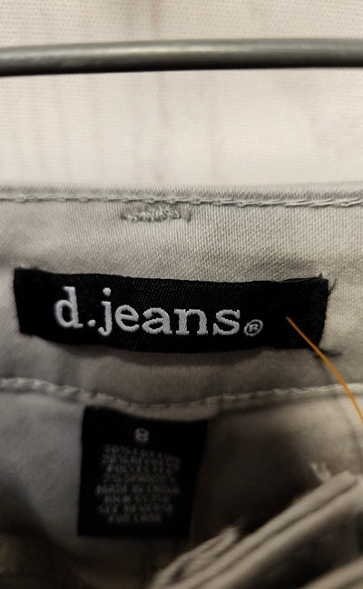 D Jeans Women's Size 8 Gray Pants