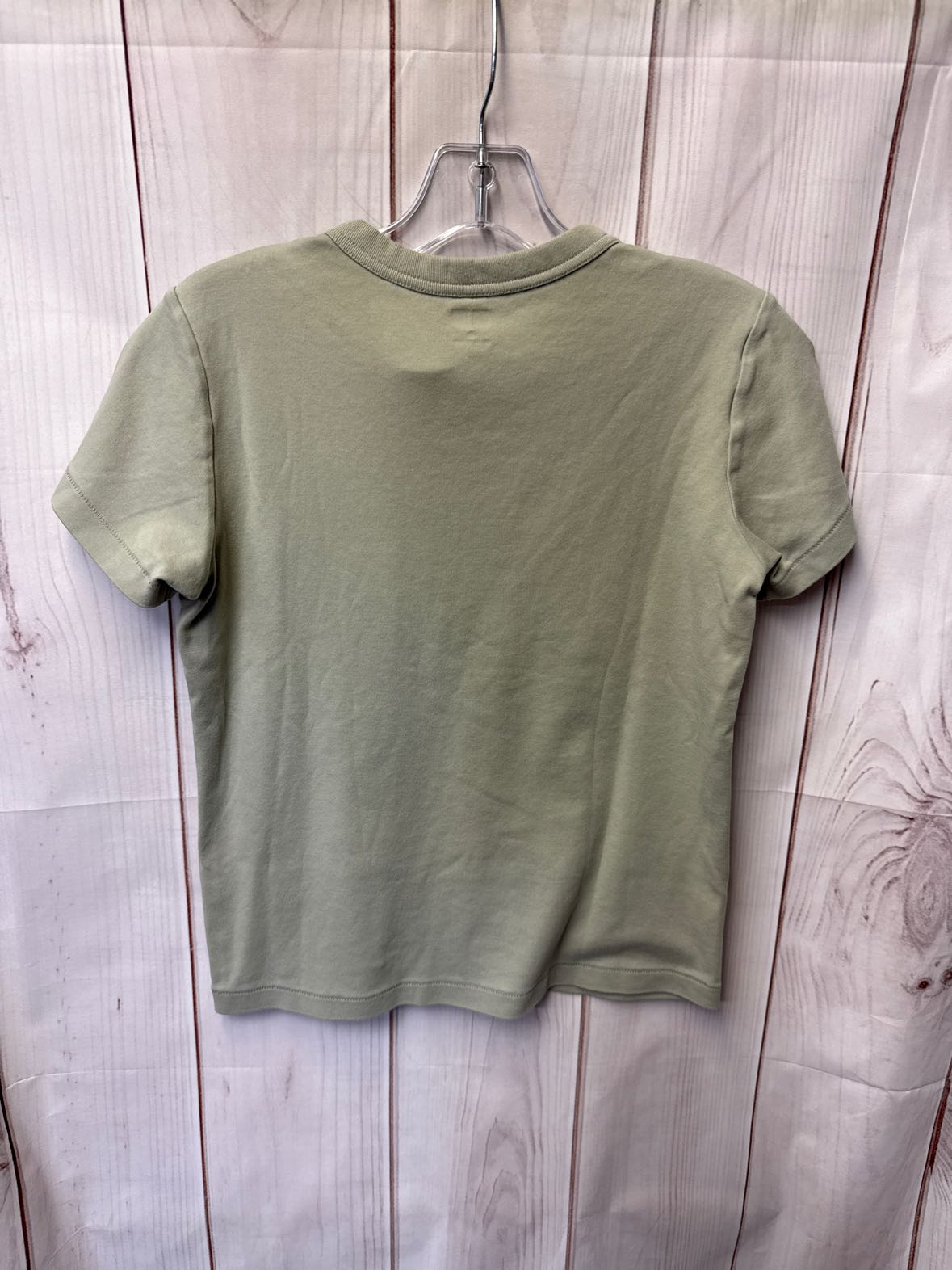Uniqlo Women's Size S Green Short Sleeve Top