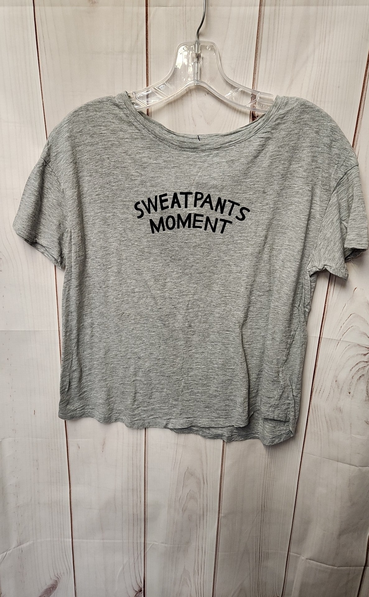 Old Navy Women's Size S Gray Short Sleeve Top