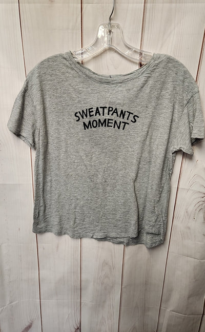 Old Navy Women's Size S Gray Short Sleeve Top
