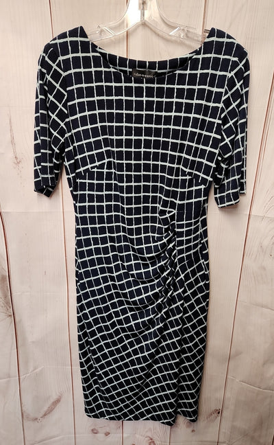 Connected Women's Size 8 Petite Navy Dress