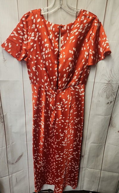 NWT Topshop Women's Size 6 Red Dress