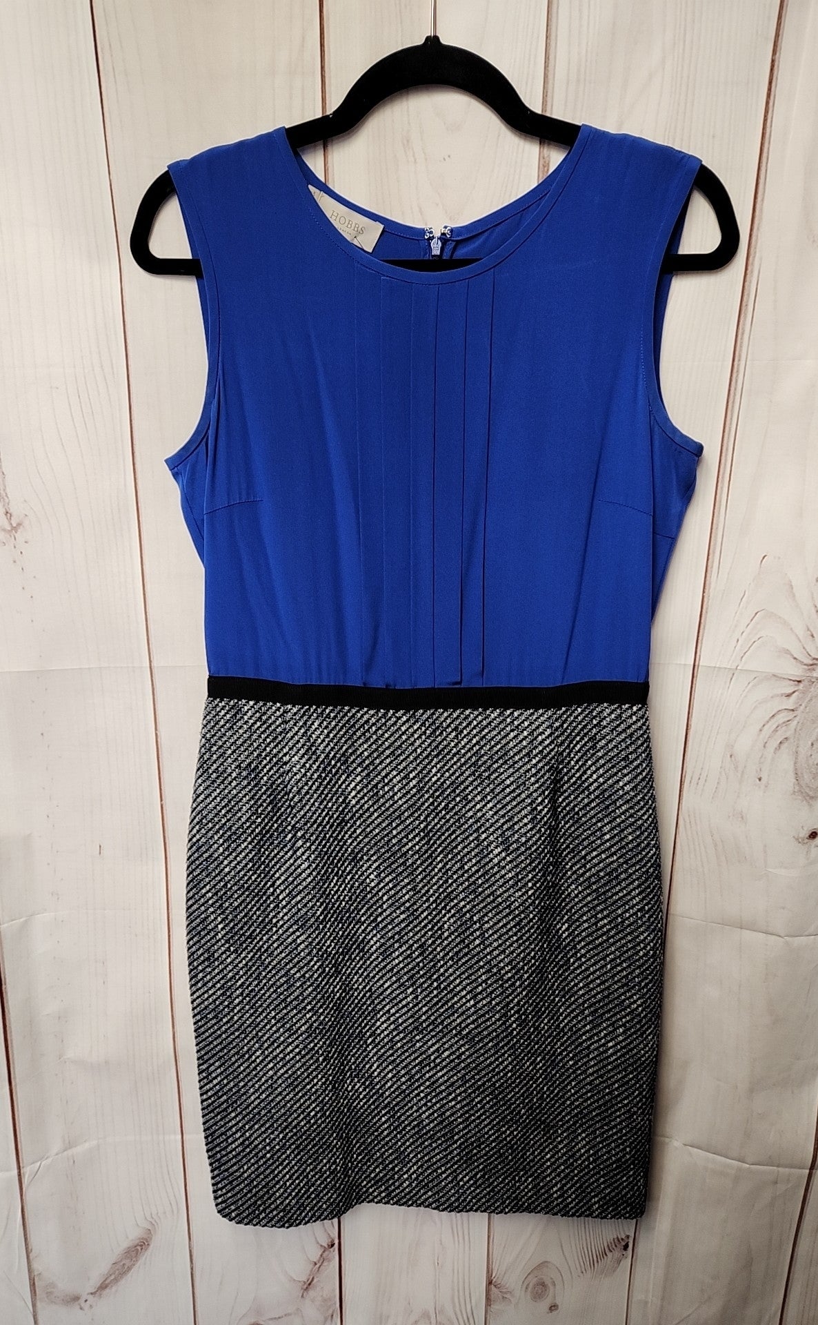 Hobbs London Women's Size 6 Blue Dress