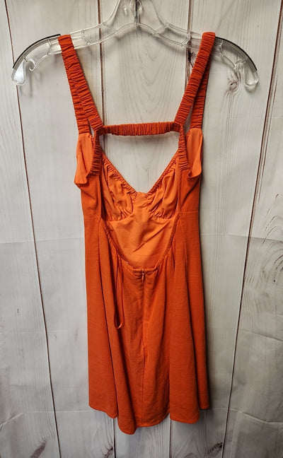 Sky to Moon Women's Size S Orange Dress