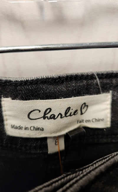 Charlie Women's Size 29 (7-8) Black Jeans