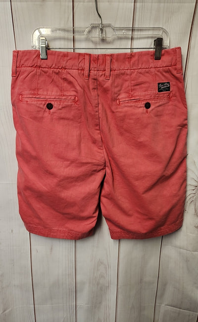 Superdry Men's Size 34 Red Shorts