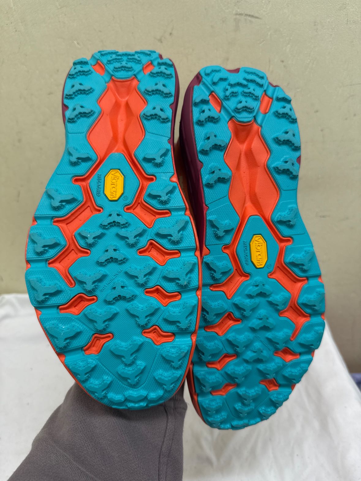 Hoka Women's Size 12 Orange Sneakers Shoes