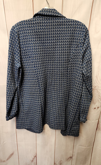 J Jill Wearever Collection Women's Size S Petite Navy Cardigan