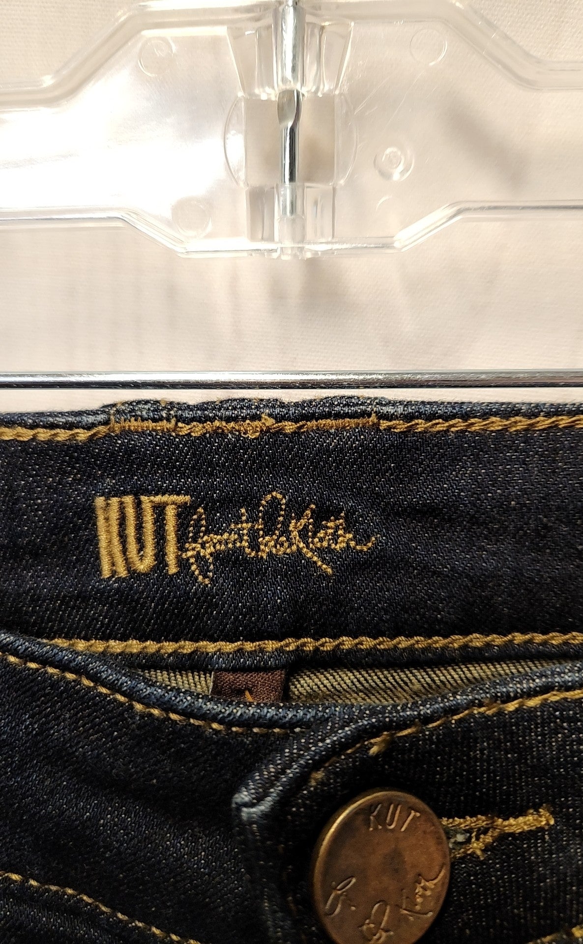 Kut from the Kloth Women's Size 14 Diana Skinny Blue Jeans