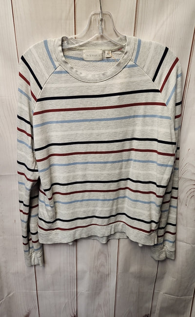 Mia & Tess Women's Size S Gray Sweatshirt
