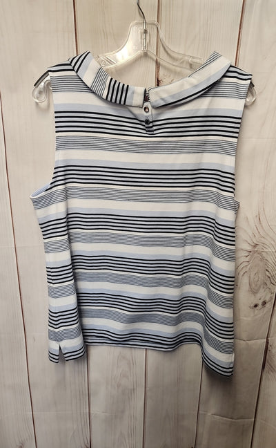 NWT Talbots Women's Size XL Light Blue Sleeveless Top