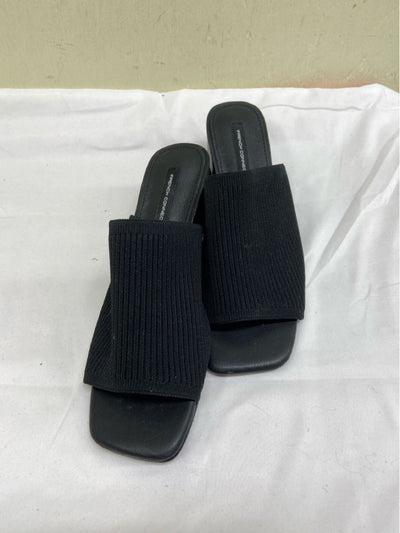 French Connection Women's Size 7-1/2 Black Sandals