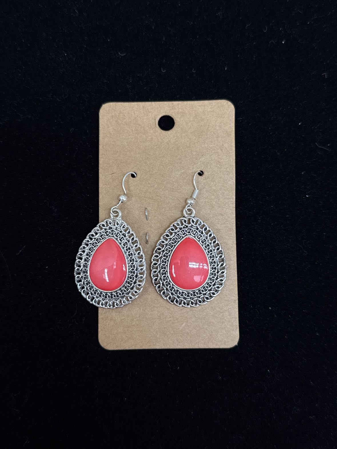 Coral Earrings