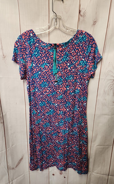 Hatley Women's Size M Pink & Blue Dress