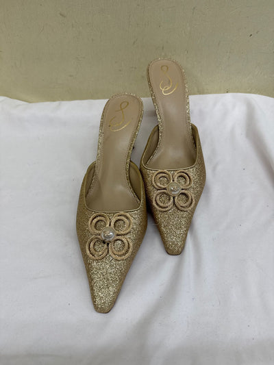 Sam Edelman Women's Size 9-1/2 Gold Pumps Shoes