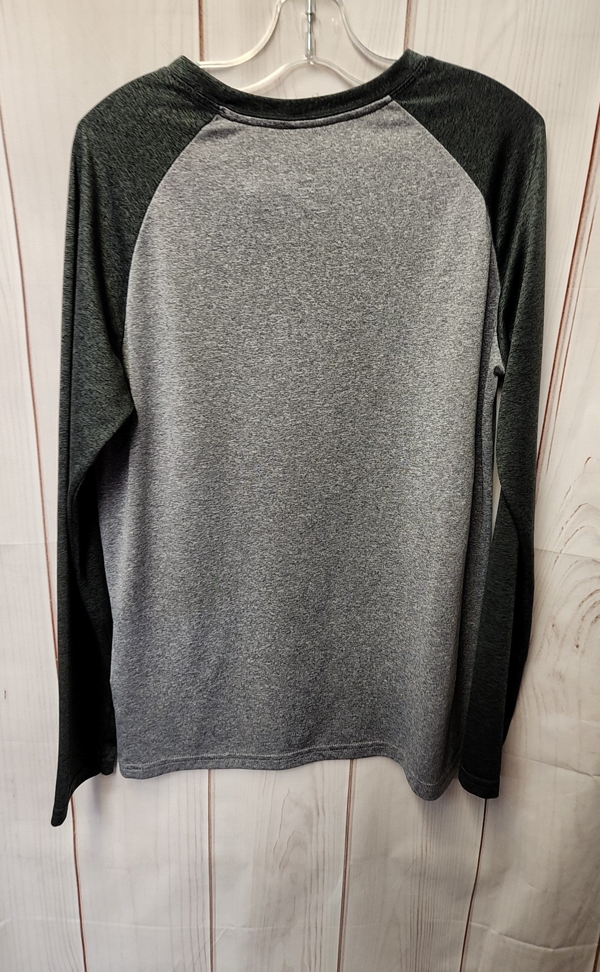 Patriots Boy's Size 14/16 Gray Shirt