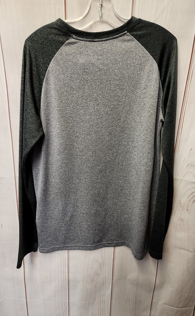 Patriots Boy's Size 14/16 Gray Shirt
