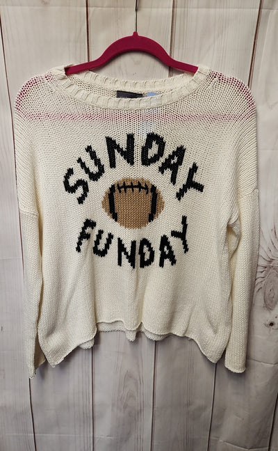 Wooden Ships Women's Size XS/S White Sweater