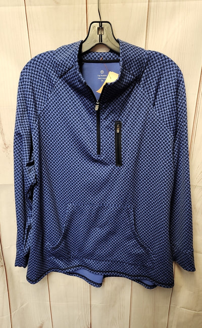 Talbots Women's Size 1X Blue Long Sleeve Top