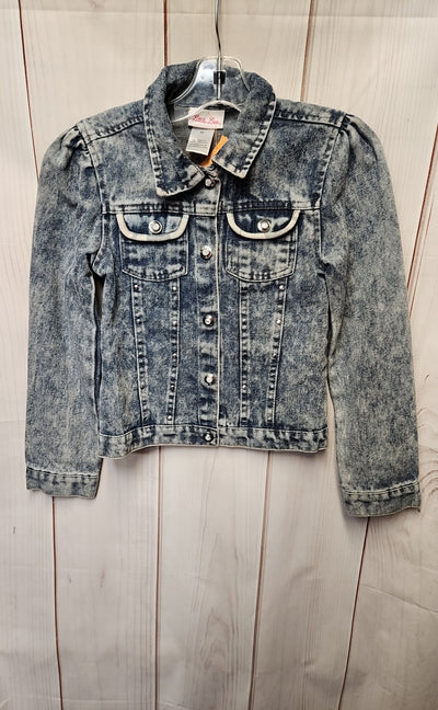 Little Lass Girl's Size 6 Blue Jacket