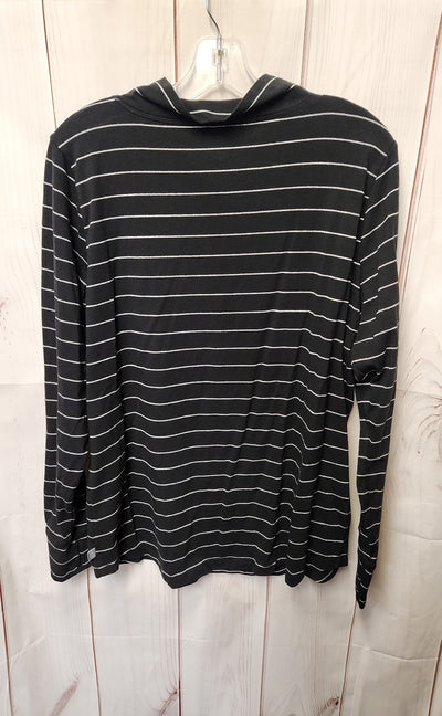 Talbots Women's Size 1X Black Long Sleeve Top