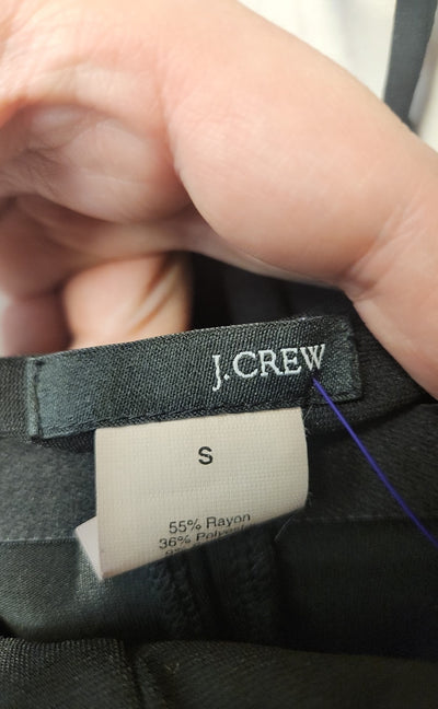 J Crew Women's Size S Black Dress