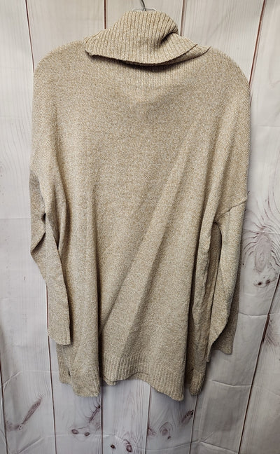 Pink Lily Women's Size L Beige Sweater