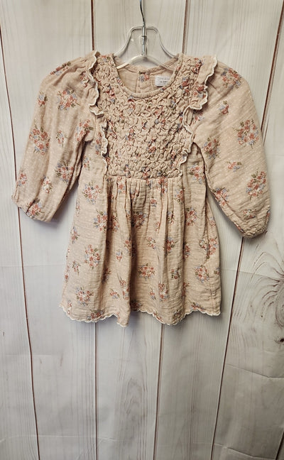 Primark Girl's Size 18-24 Months Peach Dress