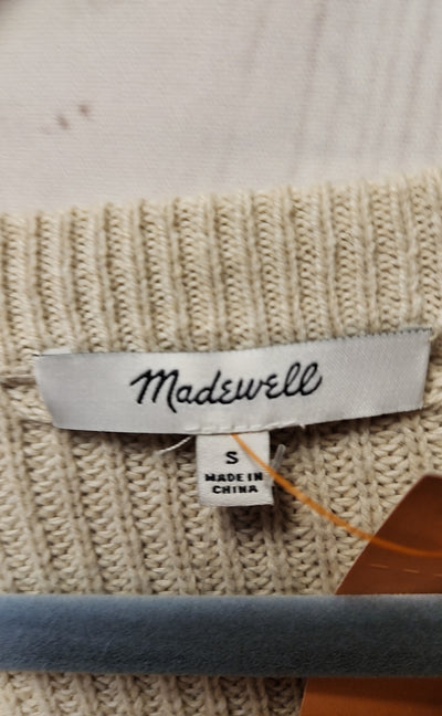 NWT Madewell Women's Size S Beige Sweater