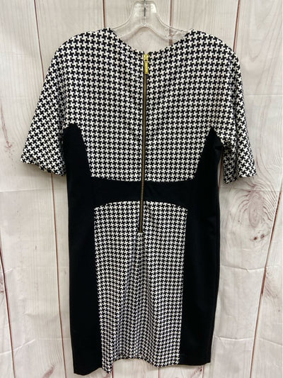 Michael Kors Women's Size 10 Black & White Dress
