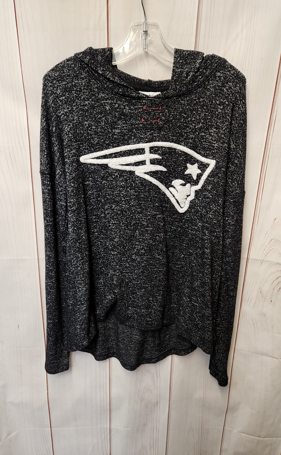 Patriots Girl's Size 10/12 Black Sweatshirt