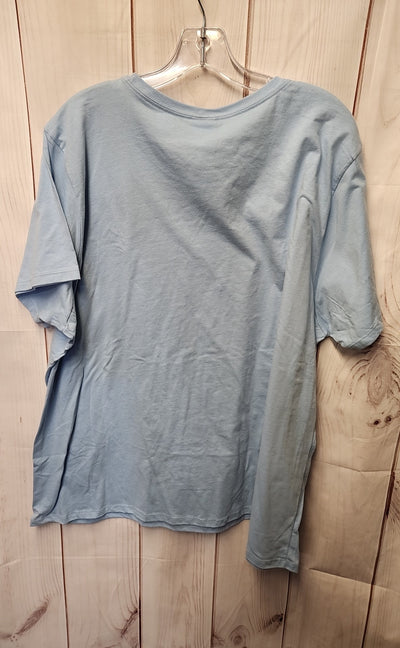 Port & Company Men's Size 3X Light Blue Shirt