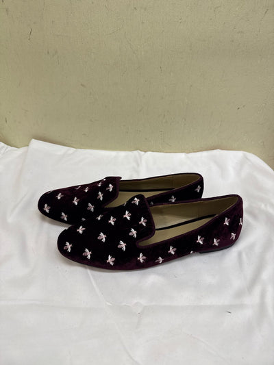 Ann Taylor Women's Size 8 Maroon Flats Shoes