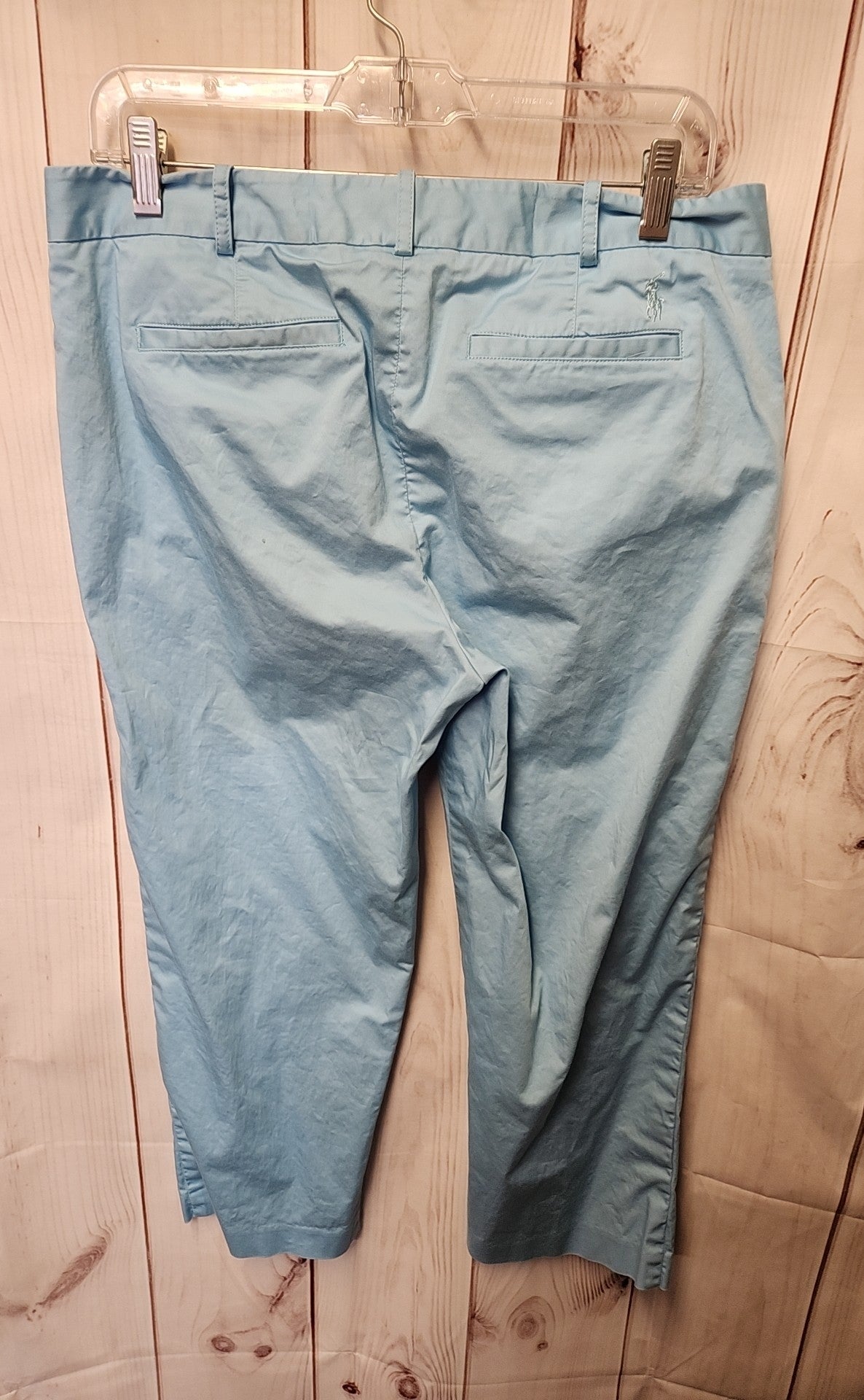 Ralph Lauren Women's Size 10 Light Blue Capris