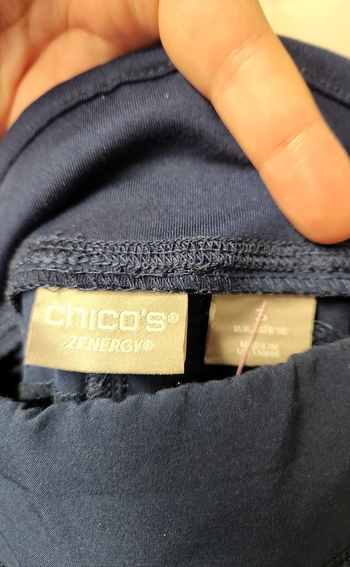 Zenergy - Chico's Women's Size 16 Navy Pants
