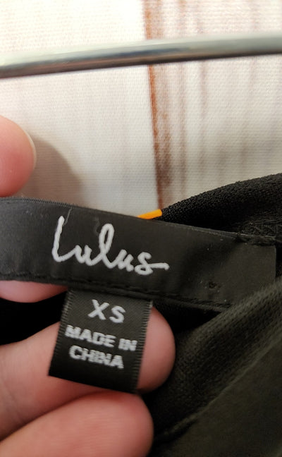 Lulus Women's Size XS Black Jumpsuit