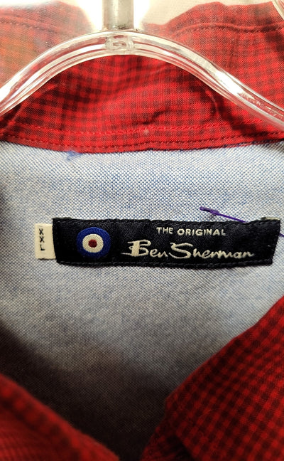 Ben Sherman Men's Size XXL Red Shirt