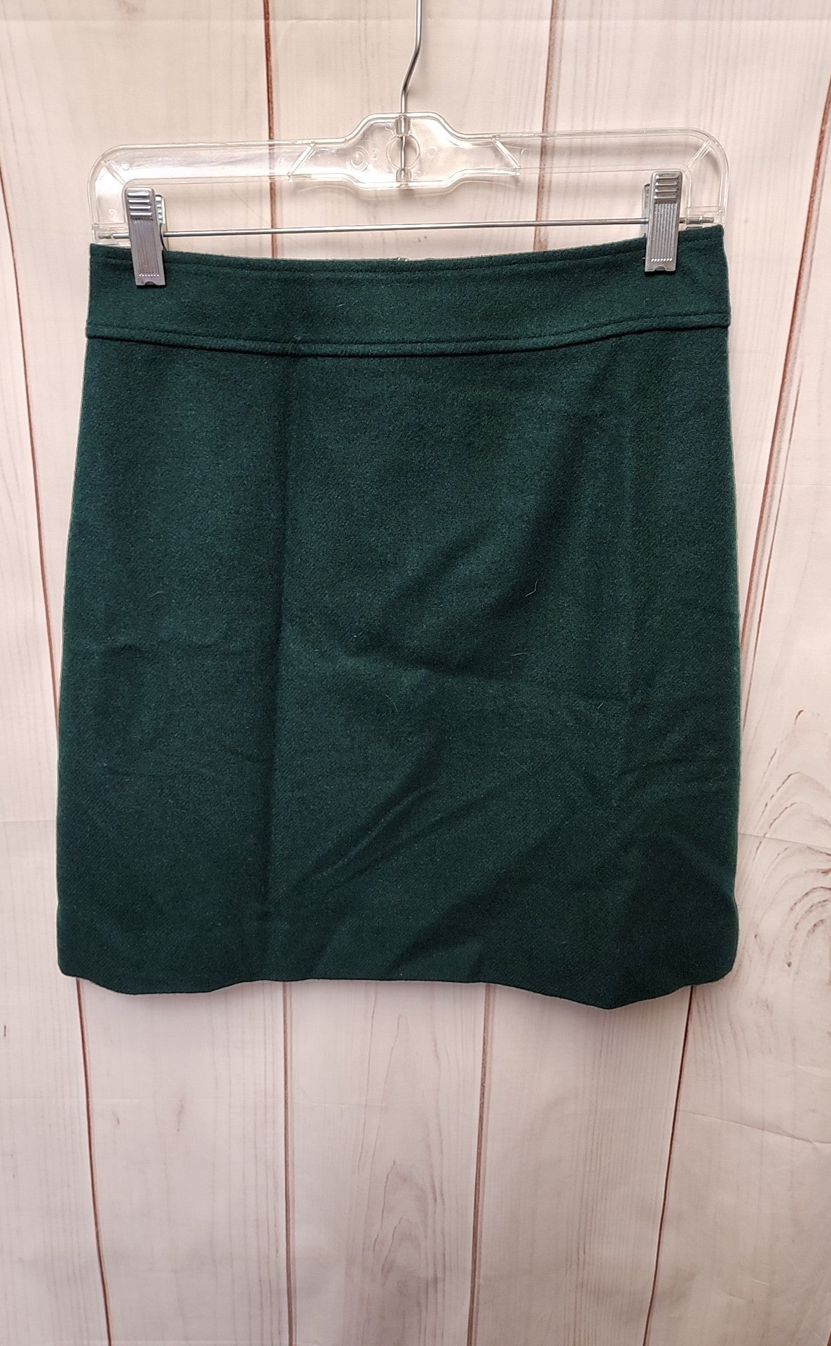 J Crew Women's Size 2 Green Skirt