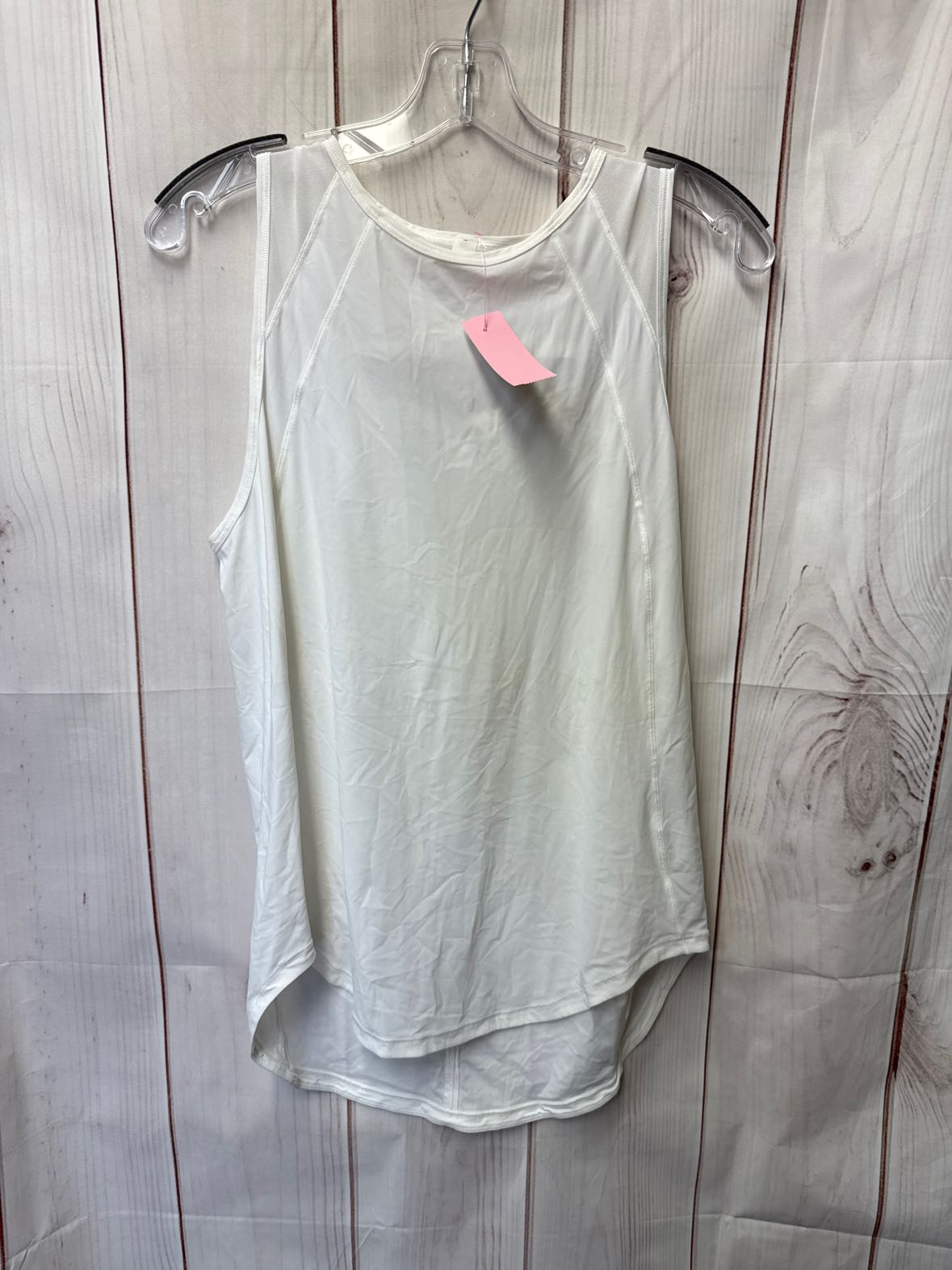Lululemon Women's Size 8 White Sleeveless Top