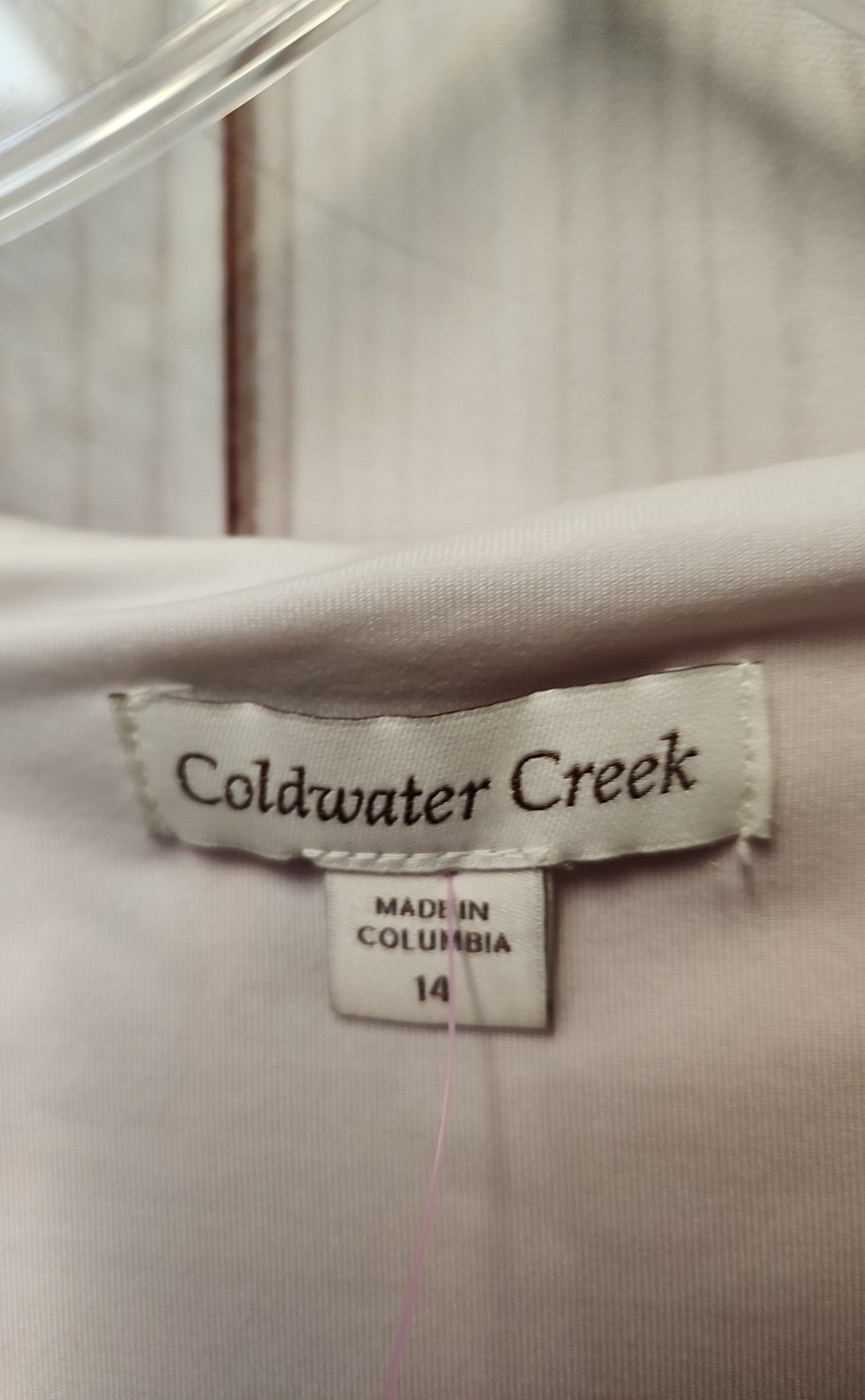 Coldwater Creek Women's Size 14 Pink Dress