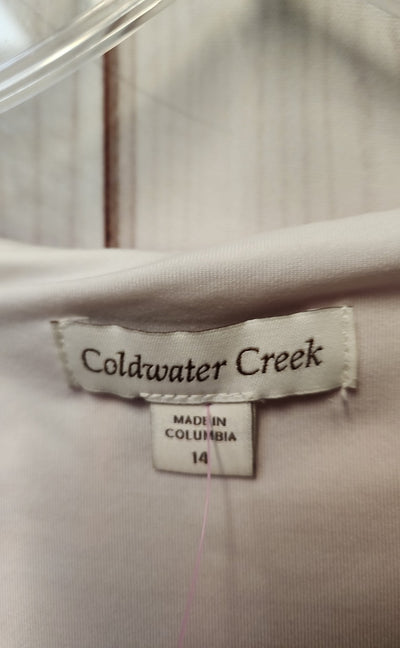Coldwater Creek Women's Size 14 Pink Dress